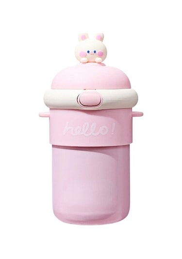 Öğrenci Süper Sevimli Cam Bardağı Geçer Ve Hasır Fincan Ins Tarzı Kız Yüksek Bir Görünüme Sahiptir Ve Küçüktür Dango Su Bardağı 500ml Ogpcqj Diğer