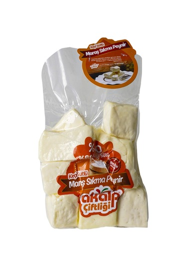 Akalp Çiftliği Keçi Sütlü Maraş Sıkma Peyniri 500 G
