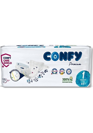 Premium 1 Numara Bebek Bezi Yenidoğan 2 - 5 Kg 44 Adet