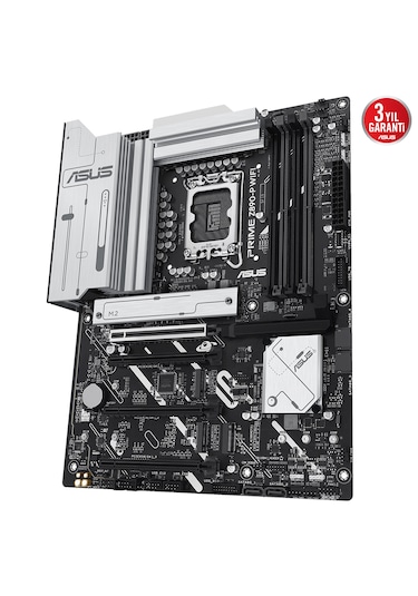 Asus Prime Z890-P WIFI Intel Z890 8666 MHz (OC) DDR5 Soket 1851 ATX Anakart