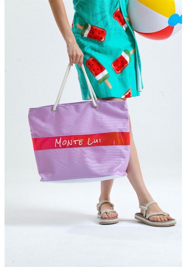 Monte Lui 1011 Plaj Çantası Lila