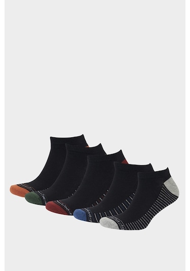 Defacto Erkek 5li Pamuklu Patik Çorap F5286axnskr1 Çok Renkli