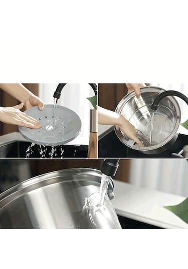 Ecronicword Paslanmaz Çelik Evcil Hayvan Su Kabı Kediler Köpekler 2.5l W13