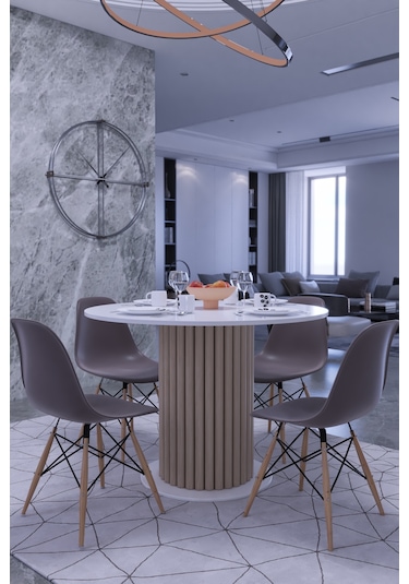 Antolyum Yemek Masası Mutfak Masası