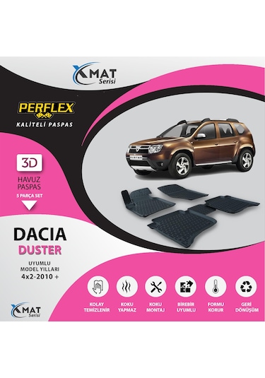 Perflex Paspas 3D Havuzlu X-Mat Duster 4X2 2010+