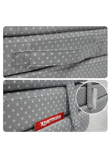 Xpermate Katlanır Çift Kişilik Yatak Çantalı 120x180x8 Gri