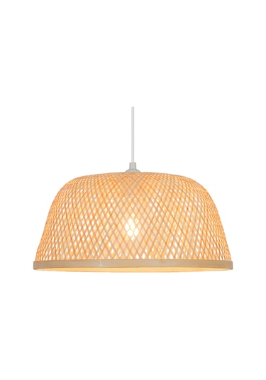 Koçtaş 38 Cm Beyaz Bambu Sarkıt Bej