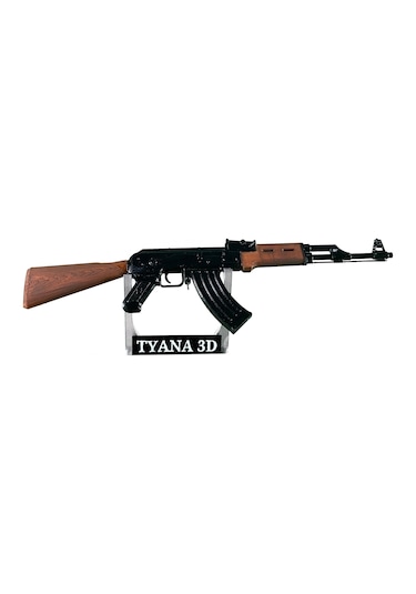 Tyana 3D AK47 Size Özel Masa Üstü İsimlik