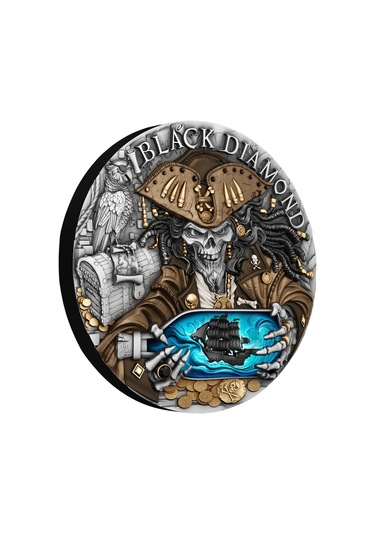 Agakulche Kara Elmas Gümüş Sikke Coin