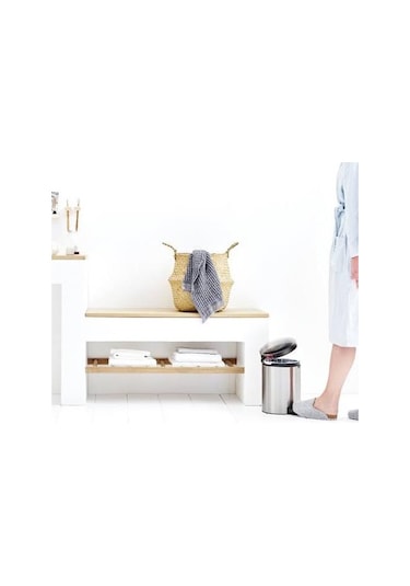 Brabantia Çöp Kutusu 5 Lt Pedallı Newicon Fpp Mat Steel 112102