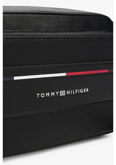 Tommy Hilfiger Erkek Th Reporter Çapraz Omuz Çantası - Siyah Black