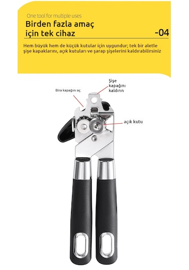 Manuel Üçü Bir Arada Konserve Açacağı Siyah