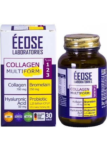 Multiform Kolajen. Bromelain. Hyaluronik Asit Ve Probiyotik