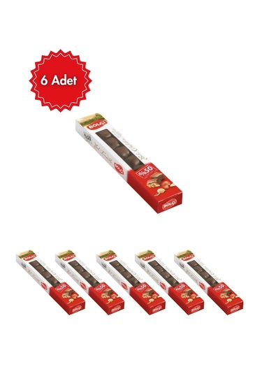 Bolçi Sütlü Fındıklı Çikolata 65 Gr 6'lı Avantaj Paketi