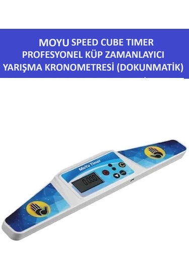 Moyu Zeka Küpü Zamanlayıcı - Speed Cube Timer - Sabır Küpü Kronometresi