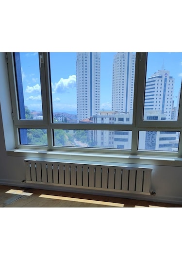 Alüminyum Panel Radyatör Klasik 300x5 Ral 9010 Kırık Beyaz