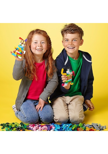 LEGO® Classic Orta Boy Yaratıcı Parçalar Yapım Kutusu 10696 4+ Yaratıcı Oyuncak Yapım Seti - 484 Parça