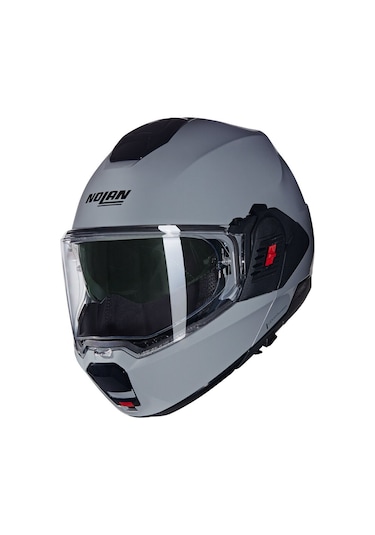 Nolan N120.1 303 Classico Çenesi Arkaya Açılır Kask Gri