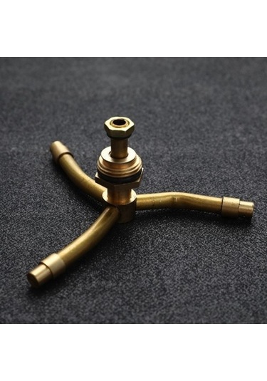 Trendooze 1/2 Bakır 360 Otomatik Dönen Çim Yağmurlama Başlığı - Bahçe Ve Tarım İçin Diğer