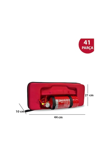 Eva Trafik Ve İlk Yardım Seti Ekonomik - Tüvtürk Uyumlu Eva Trafik Seti Tüp 4 Yıl Garantili