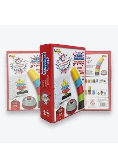 Süper Bardaklar Hızlı Neşeli Pratik Bardaklar Akıl Zeka Mantık Oy.