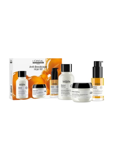 L'Oreal Professionnel İşlem Görmüş Saçlar için Metal Karşıtı Mini Bakım Seti