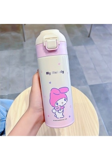 Ccmoo Pretty Sanrio Kuromi Çocuk Termos Bardak Kızlar Paslanmaz Çelik 316 Doğrudan Içme Mwze0x Diğer