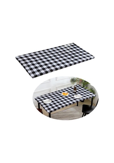 Suntek Magideal Dikdörtgen Polyester Masa Örtüsü Düğün Ev 122x61cm-stil-b