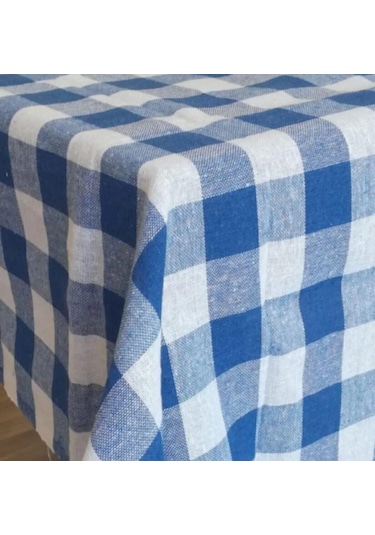 Çok Amaçlı Piknik-masa Örtüsü Sofra Bezi Mavi 150x150