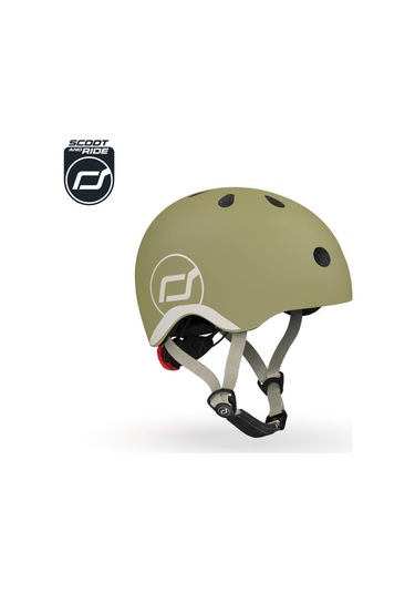Scoot And Ride Helmet Bebek Kaskı Xxs-s Olive 181206-00007