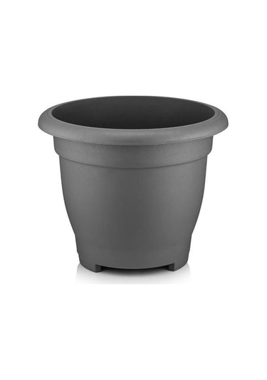 Omnipazar So-vhs7 Dekoratif Vaha Saksı İç Ve Dış Mekan 31 Litre No 7 Antrasit 116