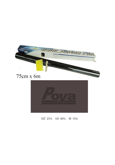Siyah Cam Filmi 75Cm X 6M - Black %25 Aparatlı