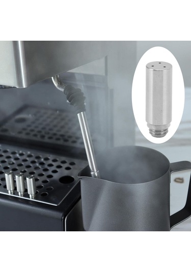 Shineyee Gaggia Kahve Makinesi İçin 3 Delikli Paslanmaz Çelik Buhar Başlığı - Sağlıklı Ve Dayanıklı Süt Köpüğü Aksesuarı