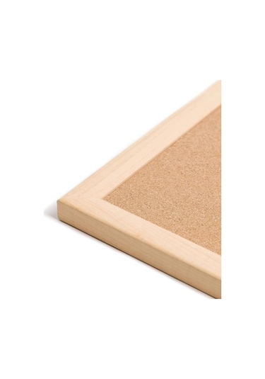 1 Takım Mantar Bülten Tahtası Dayanıklı Çok Amaçlı Ahşap Çerçeve Mantar Panosu Notlar Mesajlar Resimler Notlar İçin M