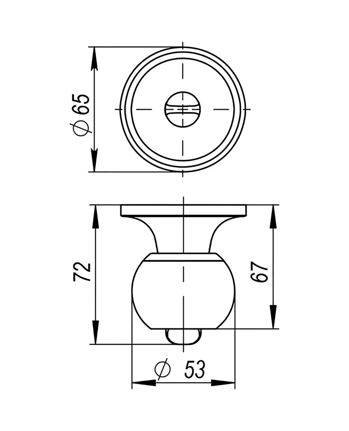 Loid İç Kapı Döner Kolu, Anahtar/kilit Mekanizmalı, Krom 183239068