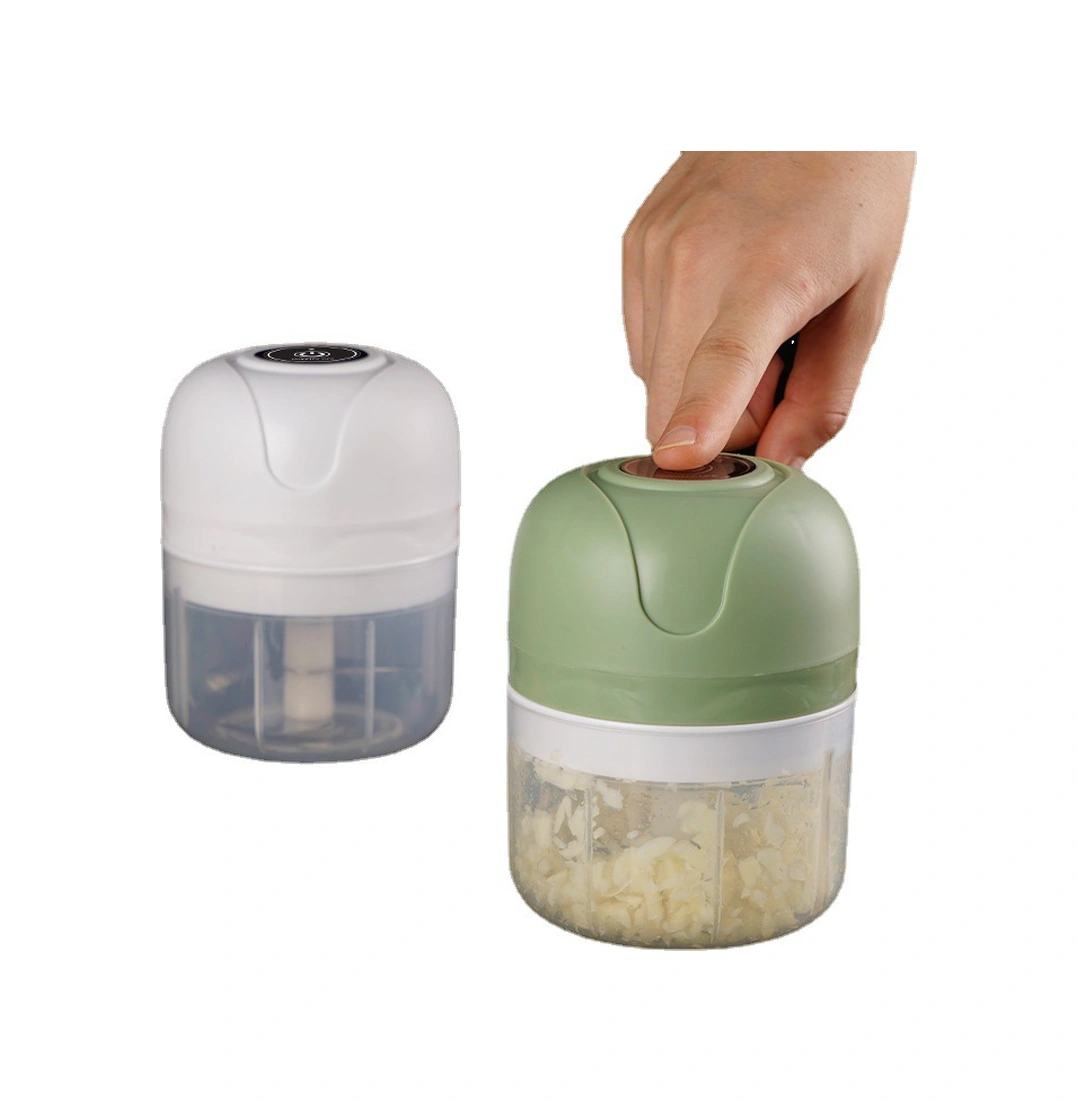 Lemestar Mini Elektrikli Sarımsak Dilimleyici - Kablosuz 250ml Yeşil Mutfak Aleti, Hızlı Sarımsak Hazırlama, Ev Ve Profesyonel Kullanım Siyah