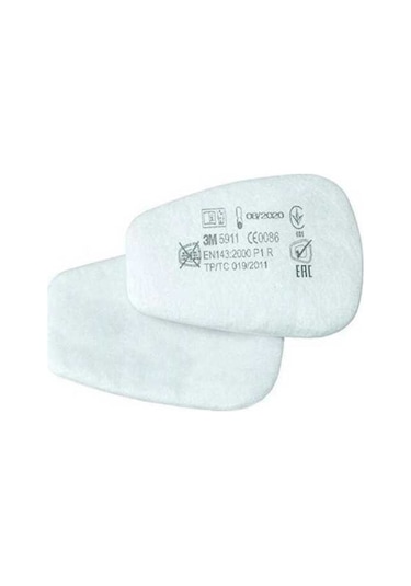 3M 5911 P1 Toz ve Sis Filtresi (1 Çift)