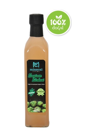 Enginar Sirkesi 500 Ml %100 Katkısız Doğal Şekersiz Koruyucu Içermez