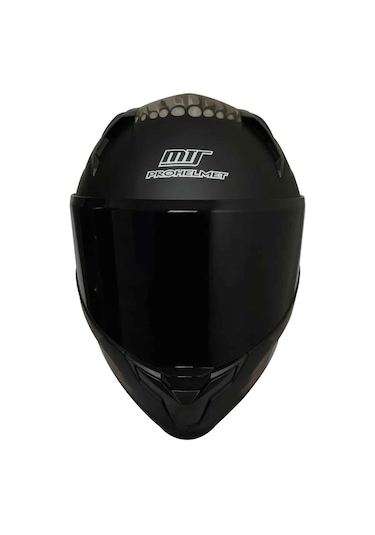 Mts Pro Helmets M-910 Kapalı Motosiklet Kaskı Turuncu - Siyah