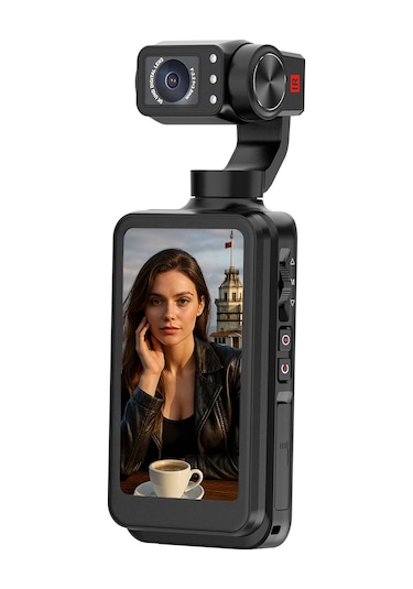 Mioji Pocket 3 5k 30FPS 48MP 3 Eksenli Gimbal Kamera