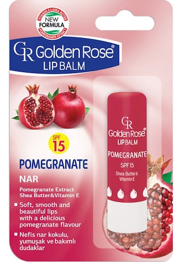Golden Rose SPF15 Narlı Dudak Balsamı