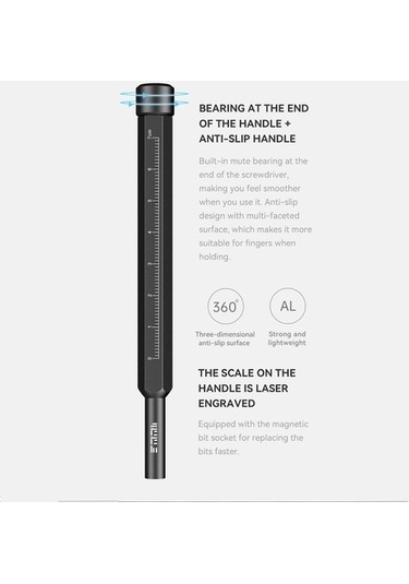 Fastbuy 47mm Çelik Cr-v Manyetik Tornavida Seti, 1 Adet, Hassasiyetli, Tamir Ve Bakım İçin Uygundur