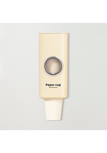 Pazly Suntek Kağıt Fincan Dağıtıcı - Restoran, Banyo, Çiftlik Evi İçin Bej Bej