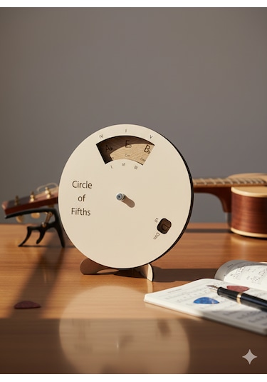 "Beşliler Çemberi" Circle Of Fifths Düzeneği