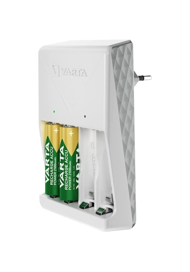 Varta Plug  Şarj Cihazı+8x2100mAh AA Şarjlı Kalem+ÇANTA