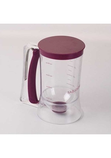 Pazly Hamur Dağıtıcı, Krema Ayırıcı & Kek Ölçme Kabı Seti, 7 Aksesuar, Pratik Pişirme Aracı Pembe