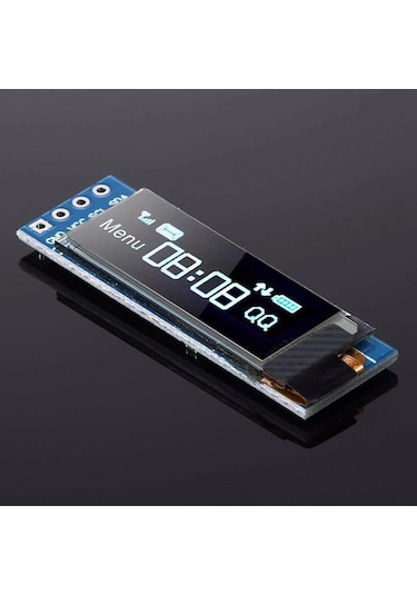 128x32 0.91 İnch Mavi Oled Lcd Ekran Ssd1306