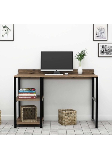 Yesst Stıl 120 Cm  Çalışma Masası Ceviz