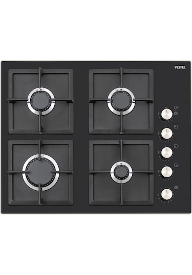 Vestel AO-651049 SDG-Prestij Ankastre Ocak Siyah