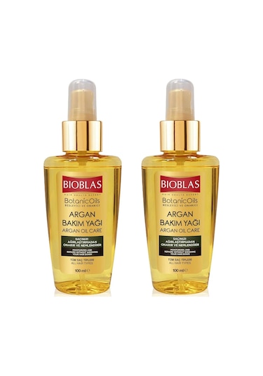 Bioblas Organic Oils Argan Saç Bakım Yağı 2 x 100 ML